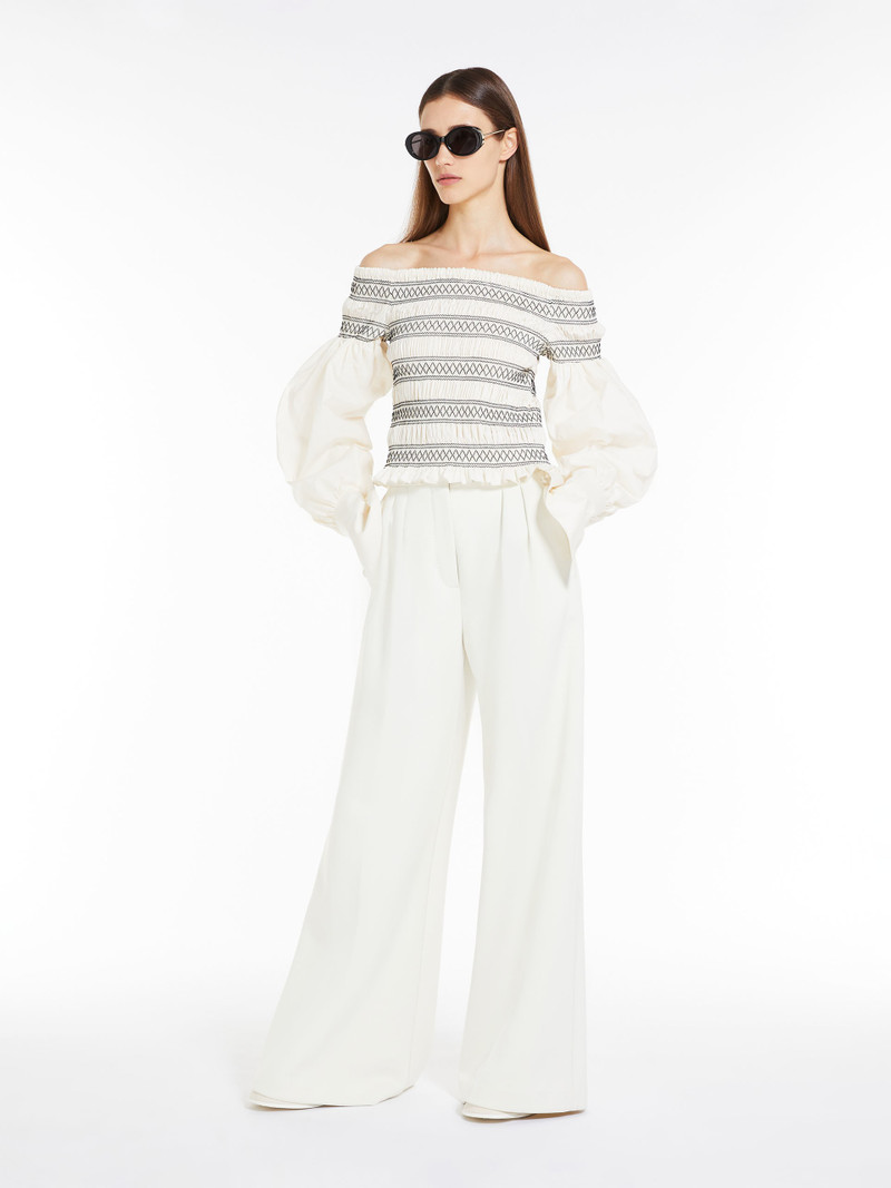 Max Mara WALK Feminine cotton shirt outlook