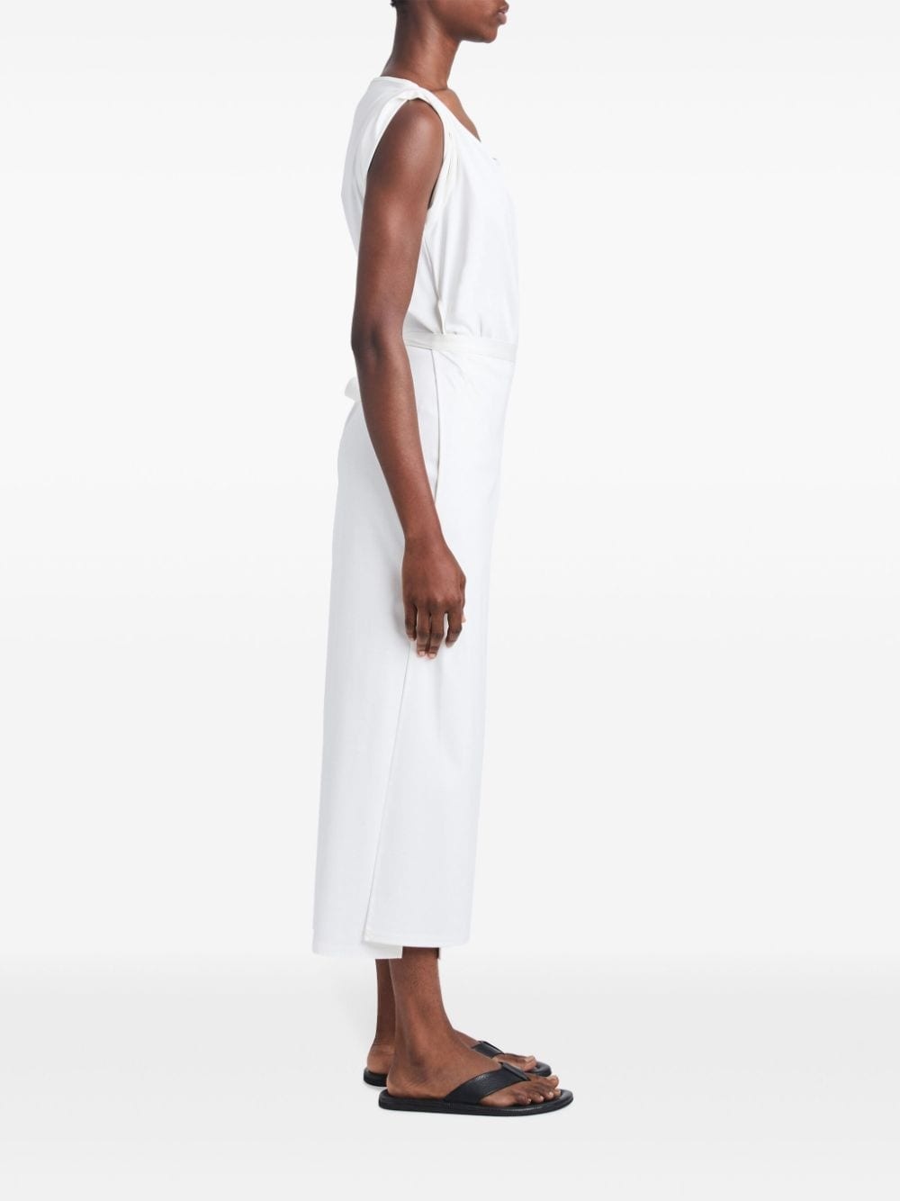 scoop neck organic cotton dress - 3