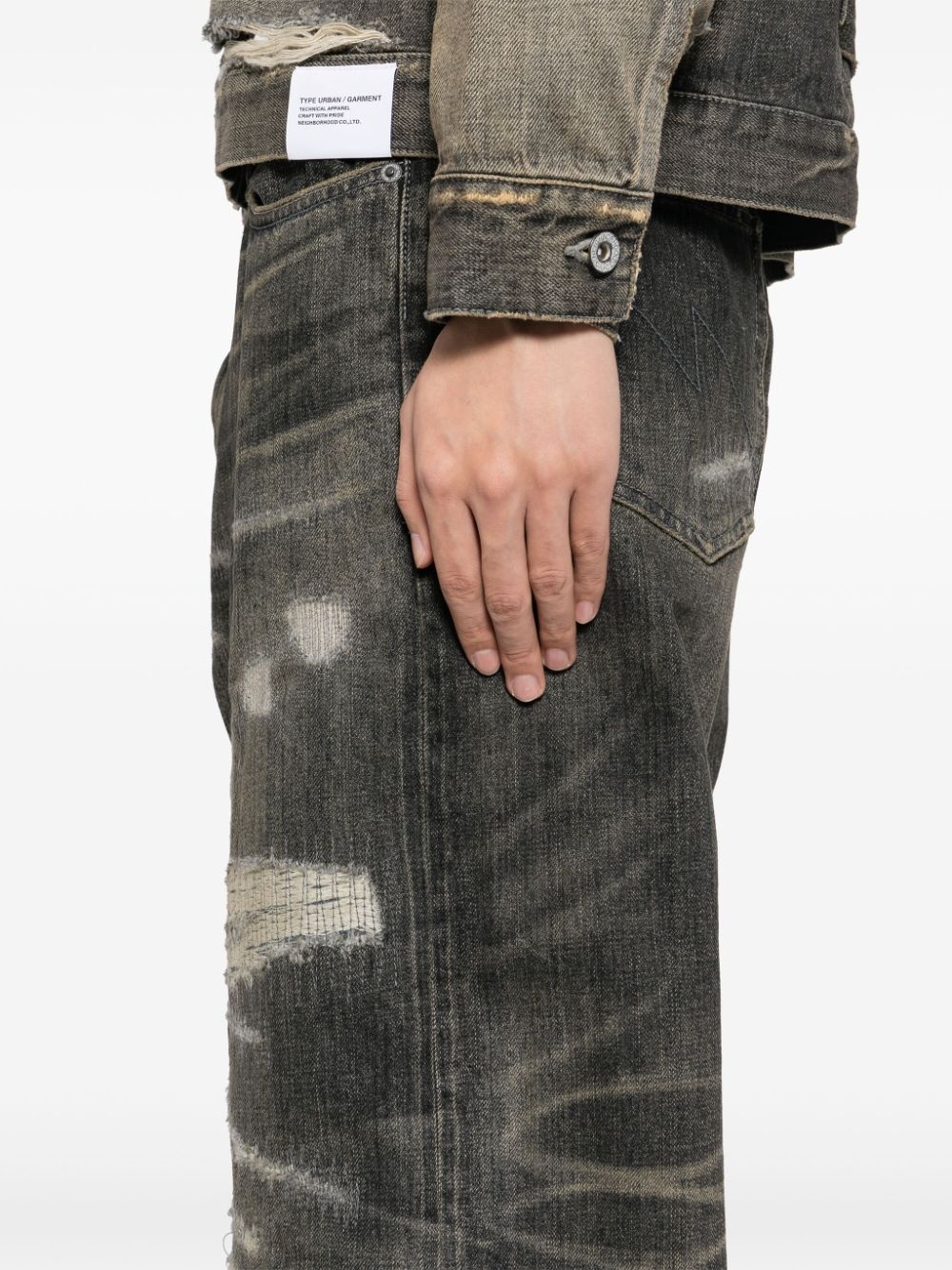 wide-leg jeans - 5
