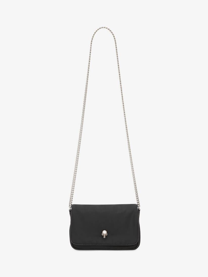 Small Skull Bag in Black - 5