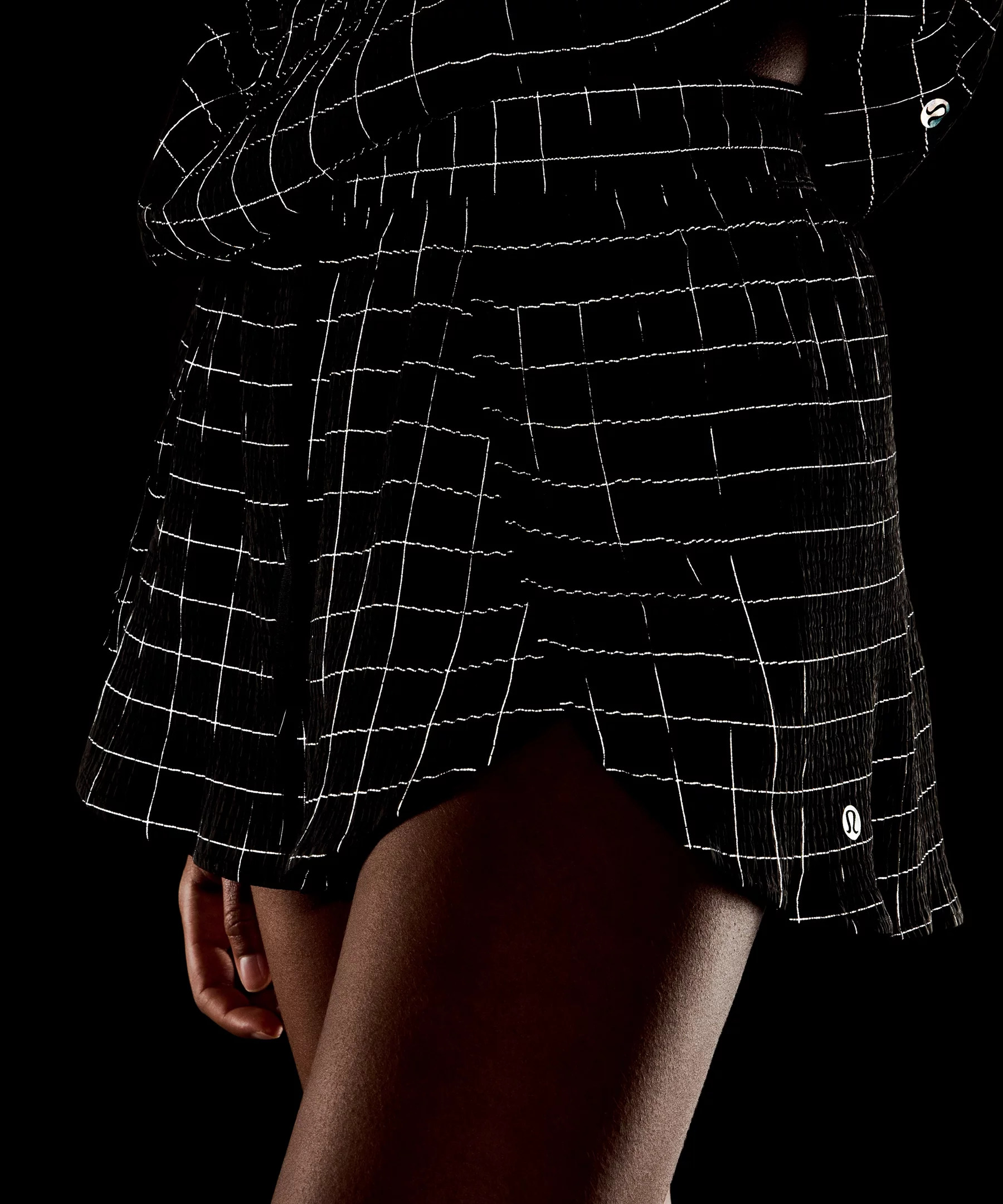 Negative Split Textured Run Short 2.5" *Reflective - 8