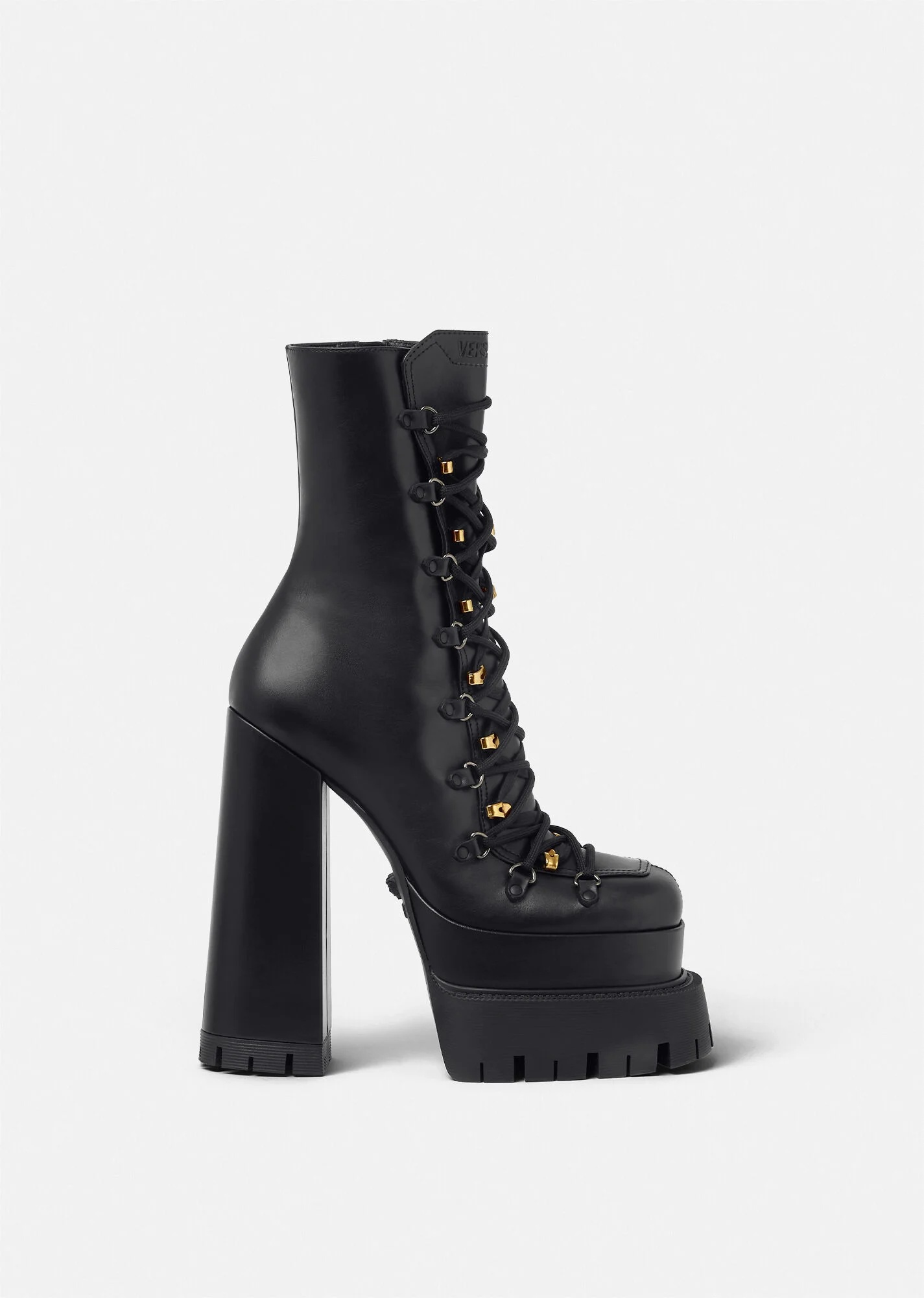 Aevitas Lace-Up Platform Boots - 1