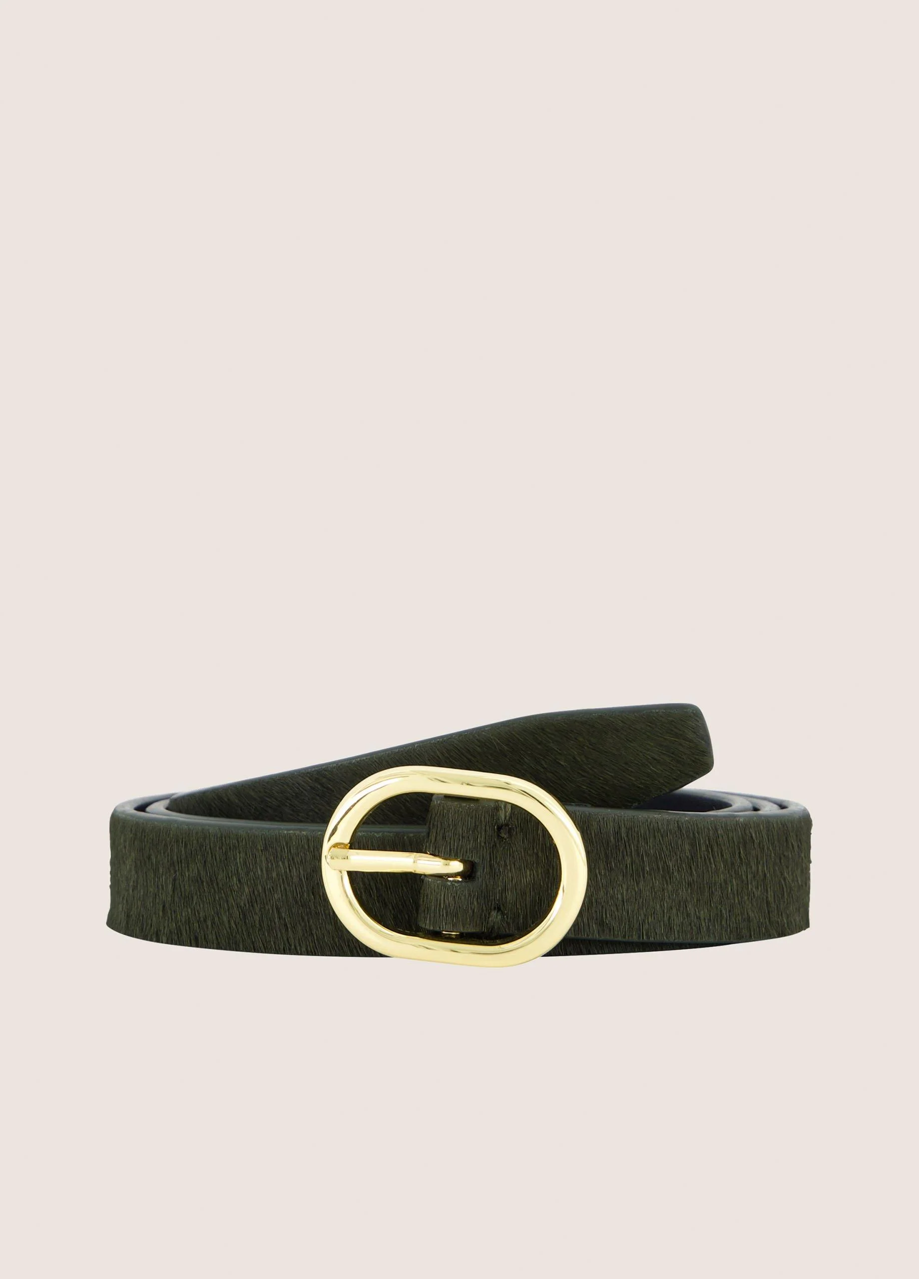 Women's Avery 20mm Calf Hair Belt - 1