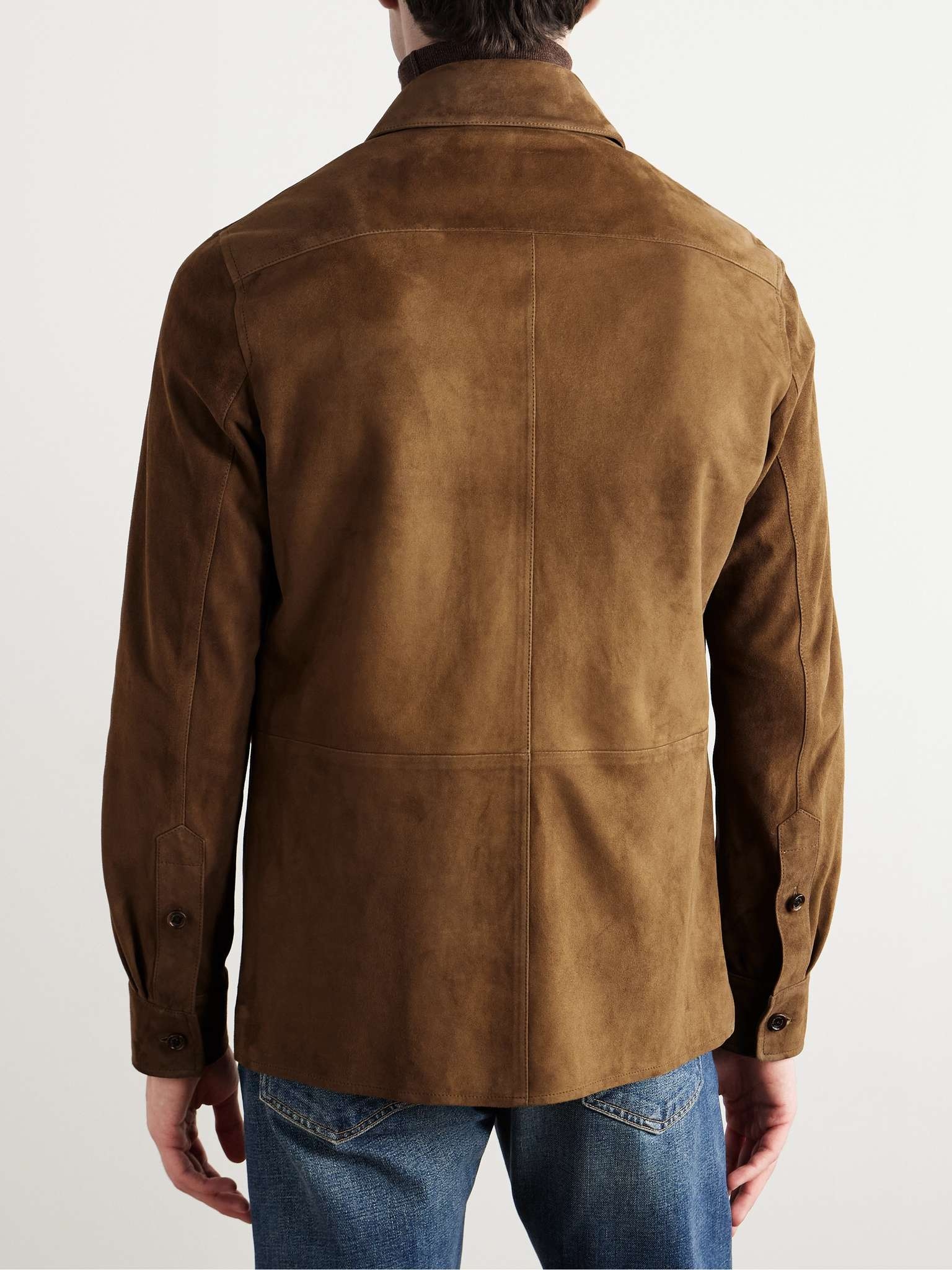 Barron Suede Shirt Jacket - 4