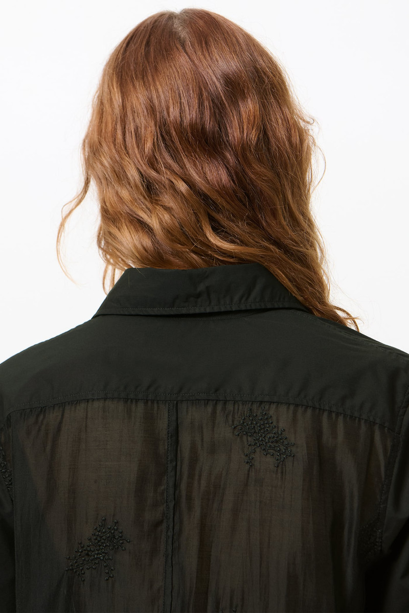 Flux Shirt Void Black Fine Poplin 5