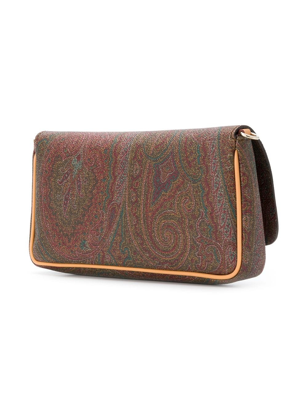 paisley print shoulder bag - 3