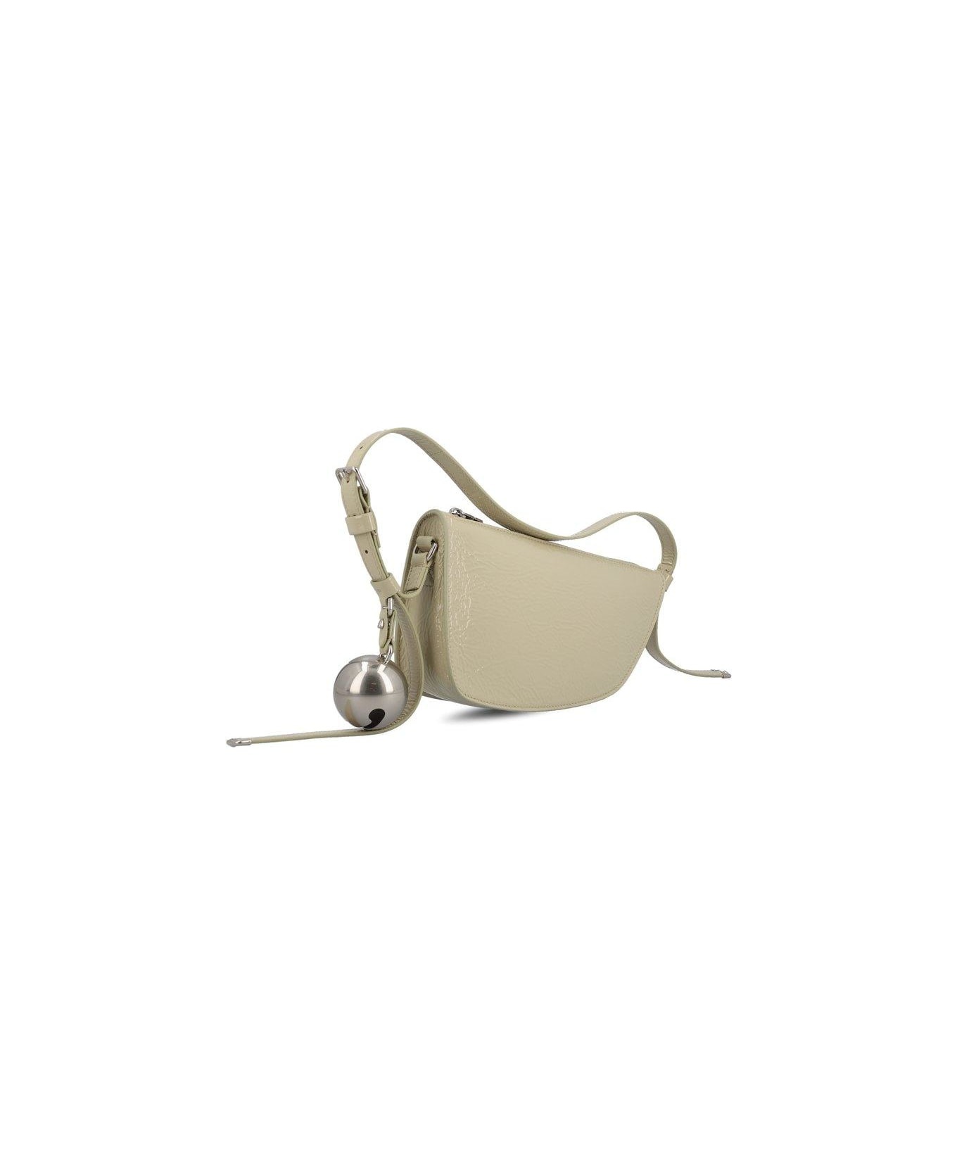 Mini Shield Bell-charm Shoulder Bag - 3