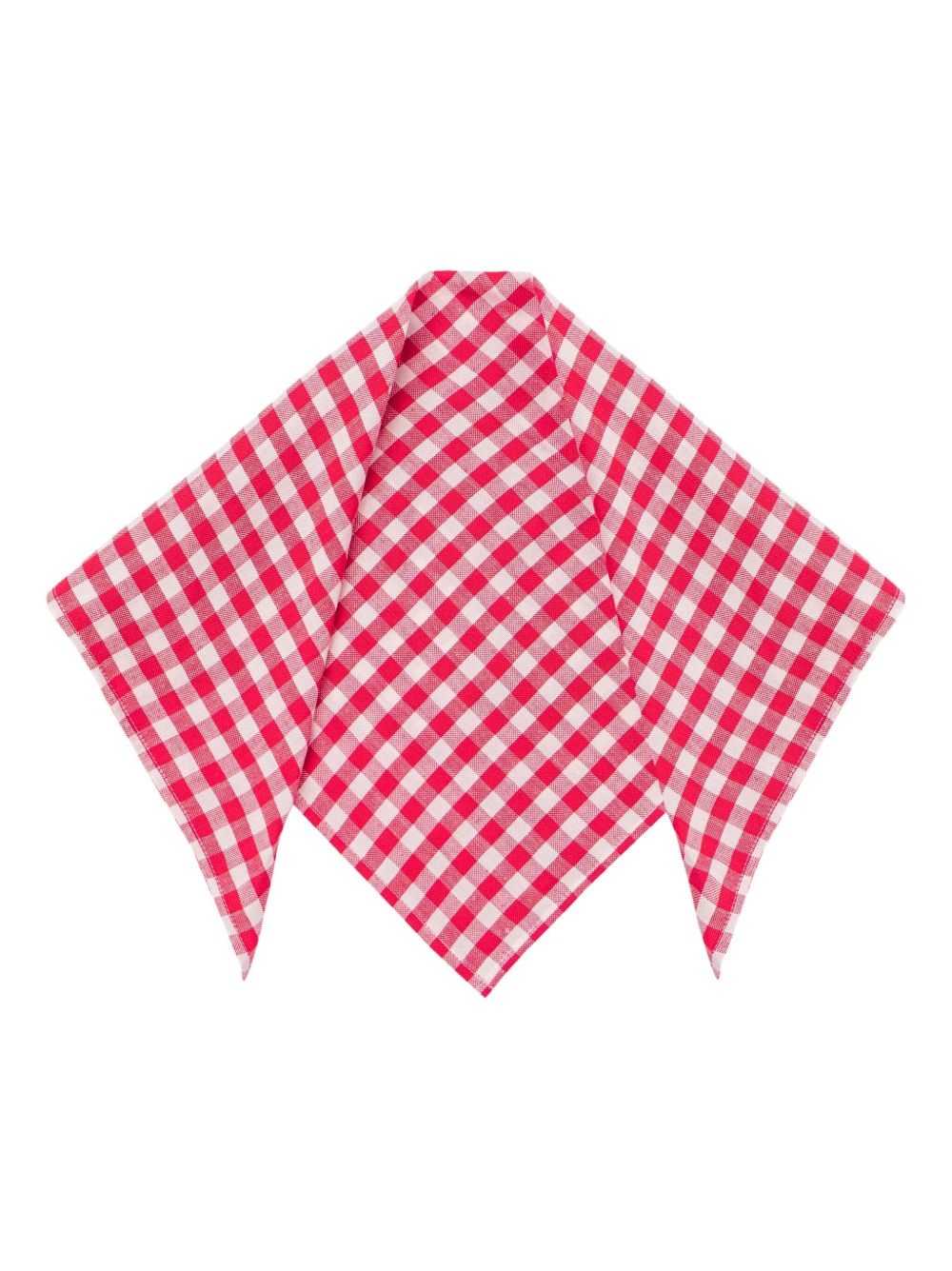 gingham-pattern shorts - 4