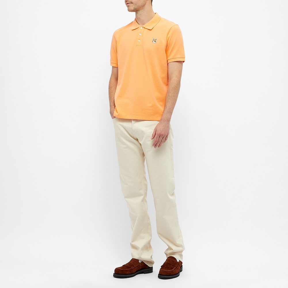 Maison Kitsuné Fox Head Patch Polo - 6