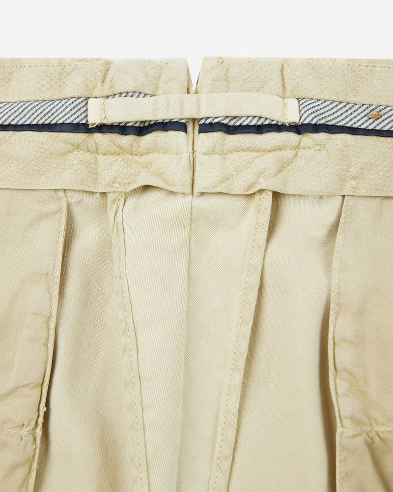 Tapered fit cotton trousers 7