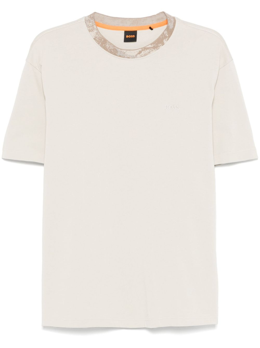 logo-embroidered T-shirt - 1