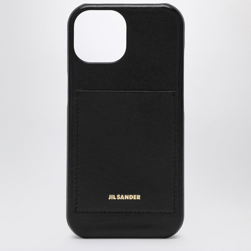 BLACK IPHONE 15 PRO COVER WITH LOGO - 1