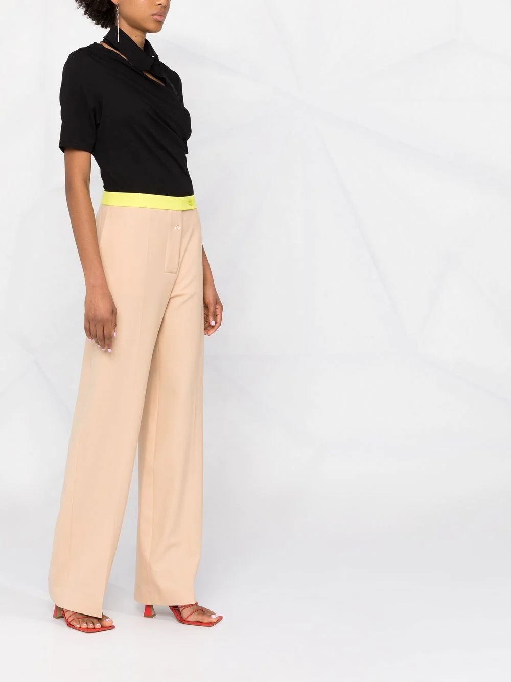 Active straight-leg tailored trousers - 8