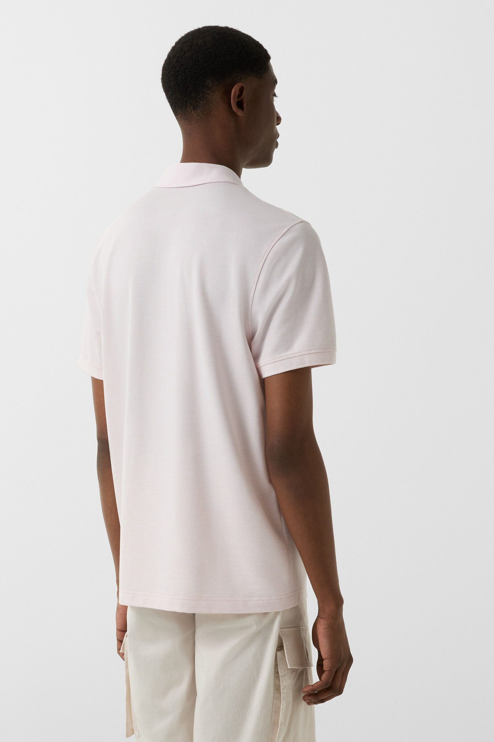 Timo polo shirt in Light pink - 3