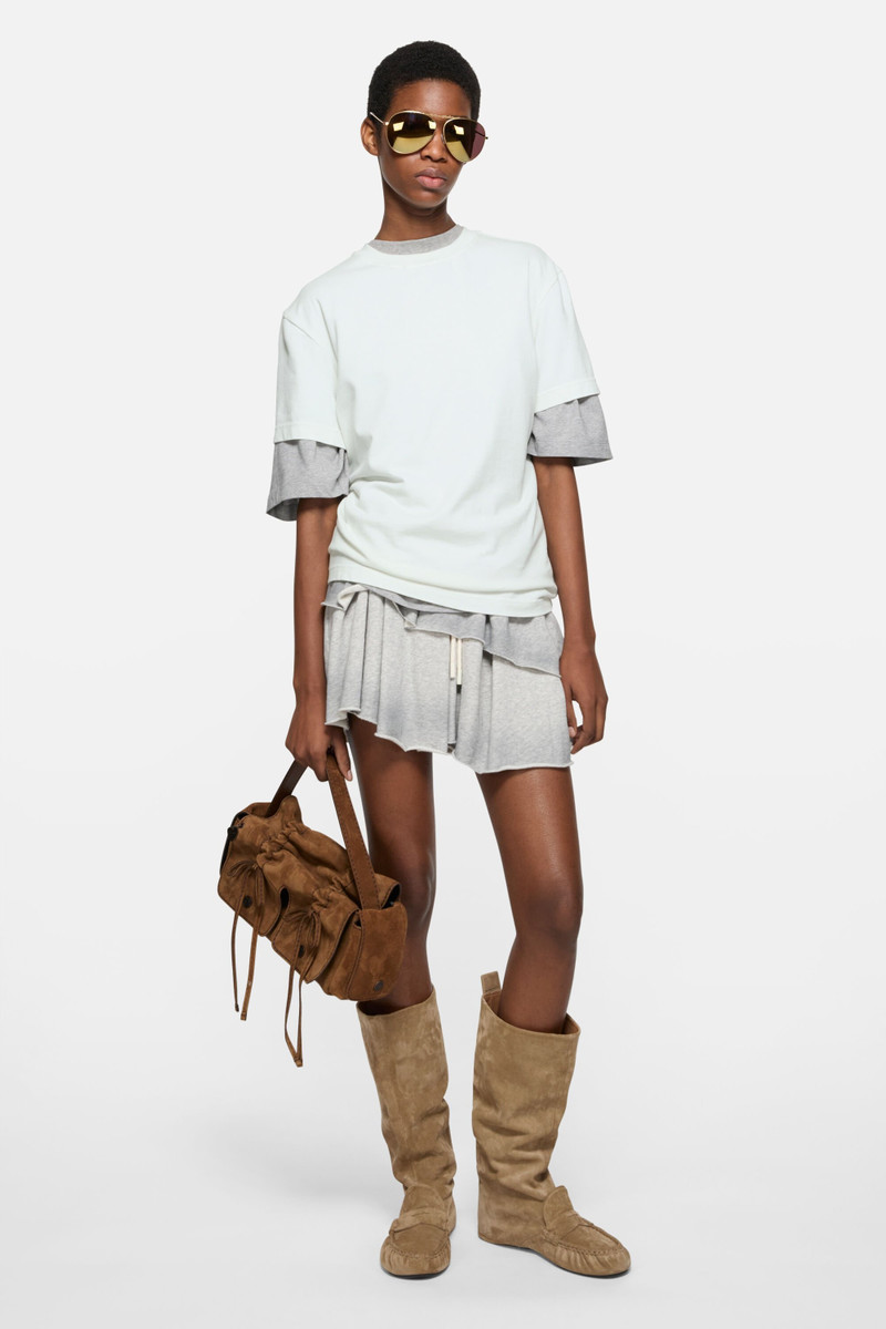 Acne Studios T-shirt - regular fit - Ice White outlook