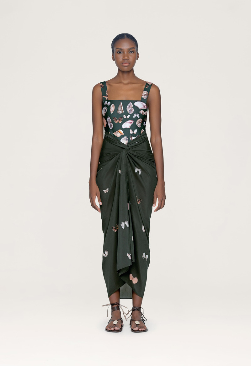 Agua by Agua Bendita Lavanda Caracola Pareo outlook