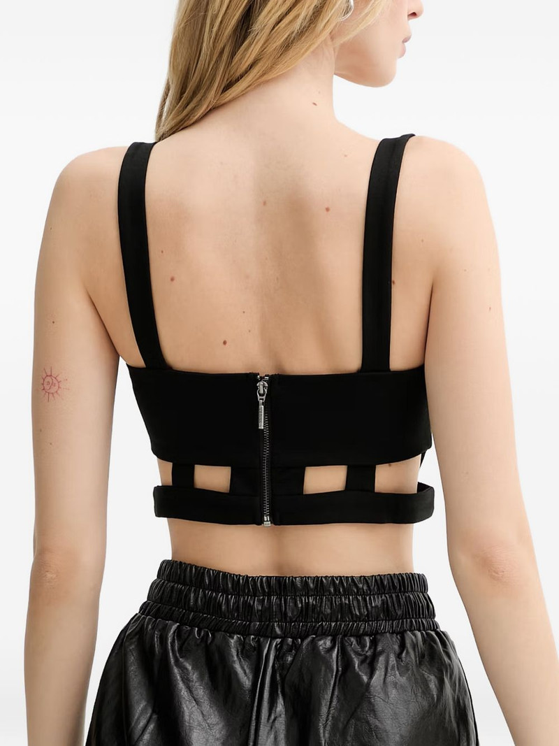 Koryn cut-out crop top 3