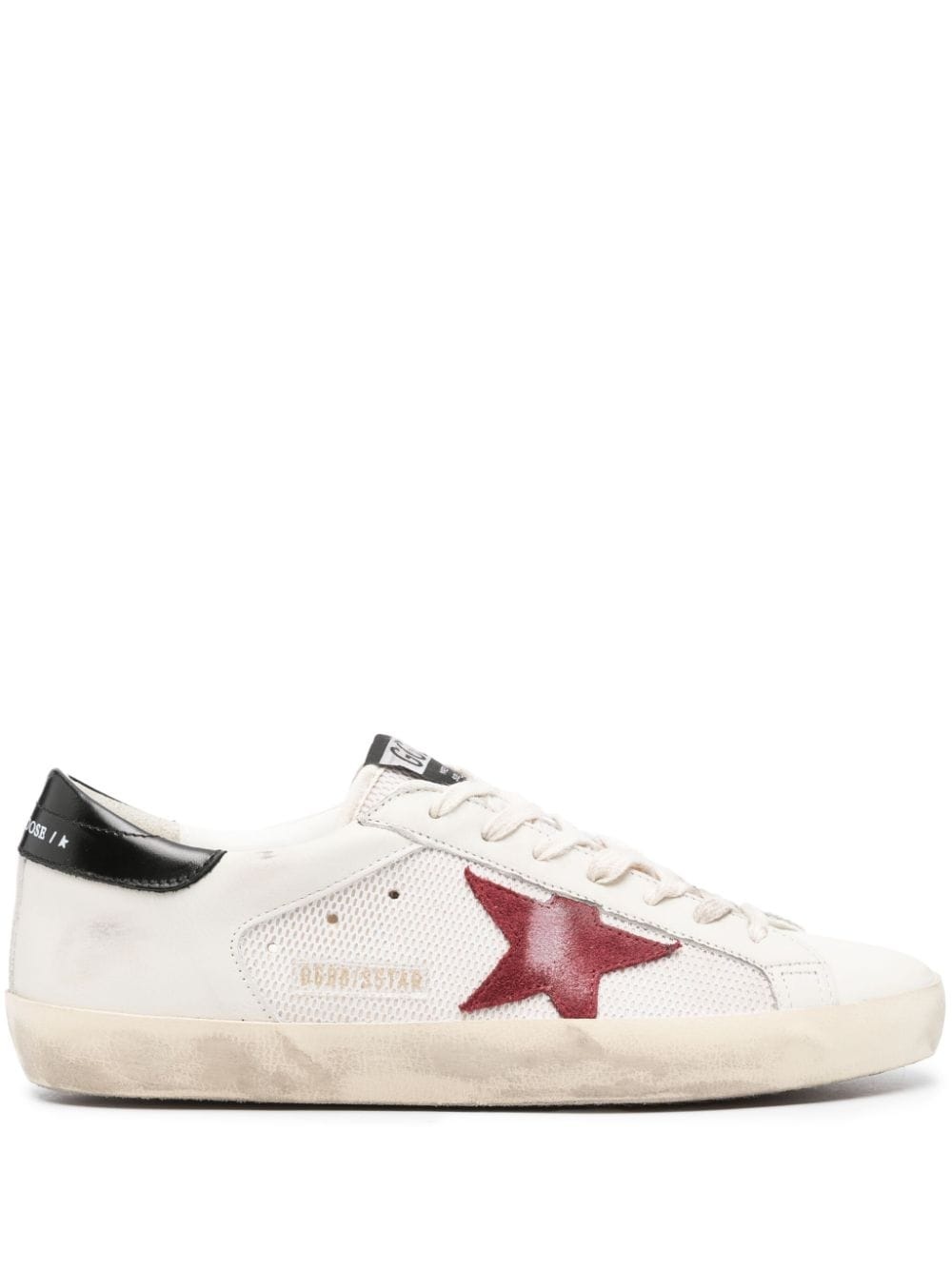 Golden Goose Deluxe Brand Sneakers Bianco Uomo Superstar in pelle - 1