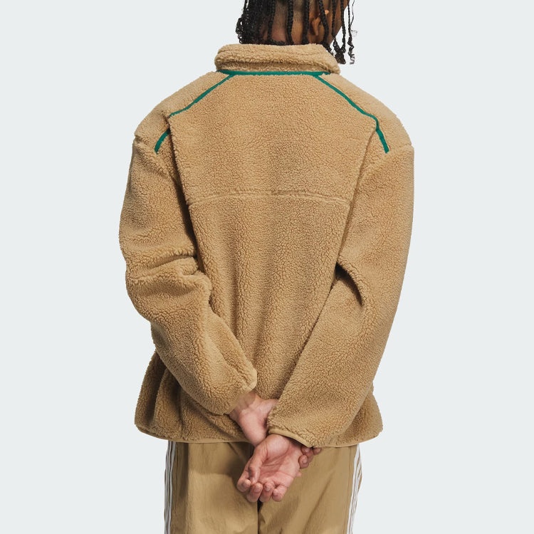 adidas Originals Sherpa Jackets 'Brown' IN0994 - 3