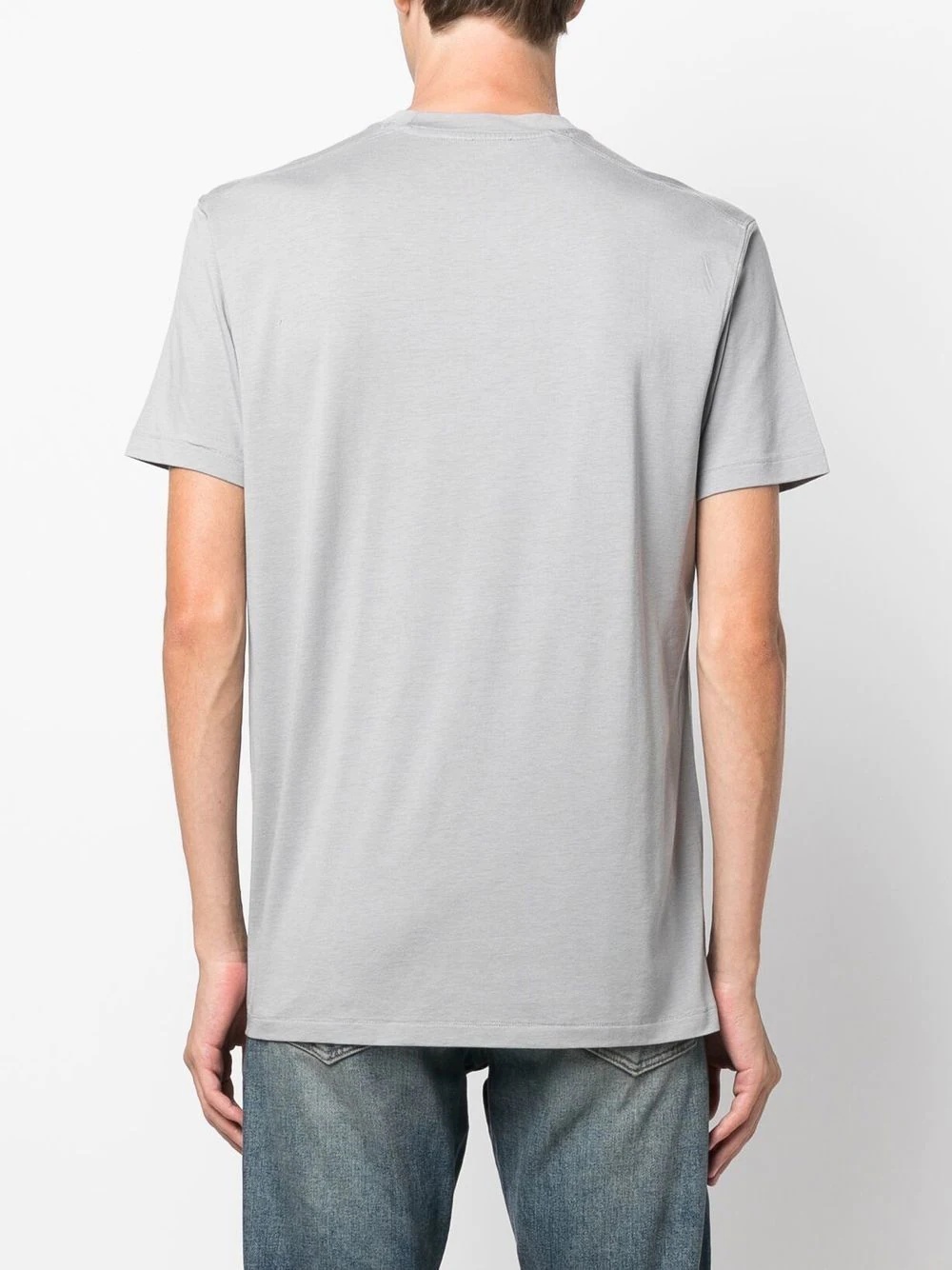 crew neck short-sleeved T-shirt - 4