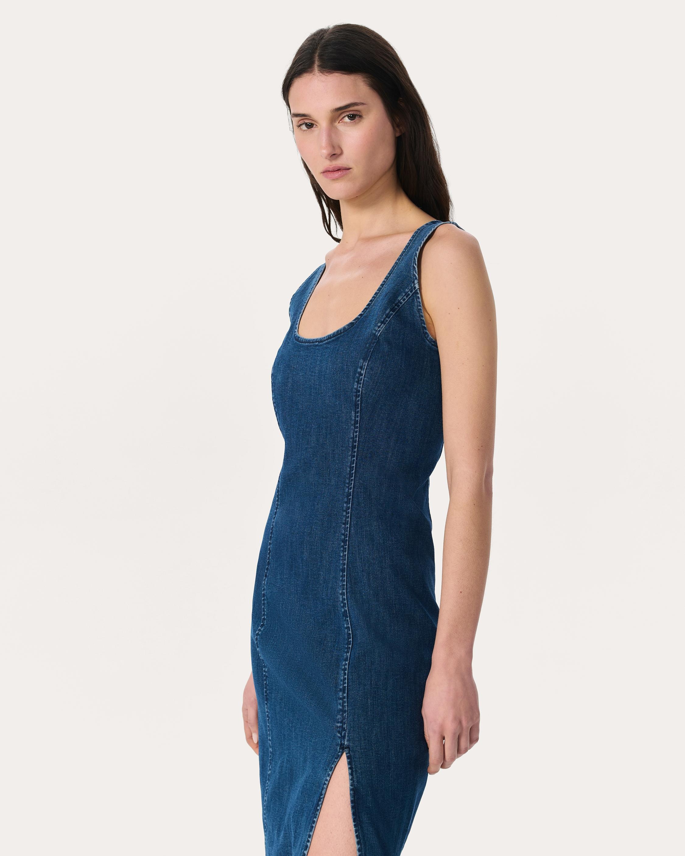 Athena Denim Dress - 3
