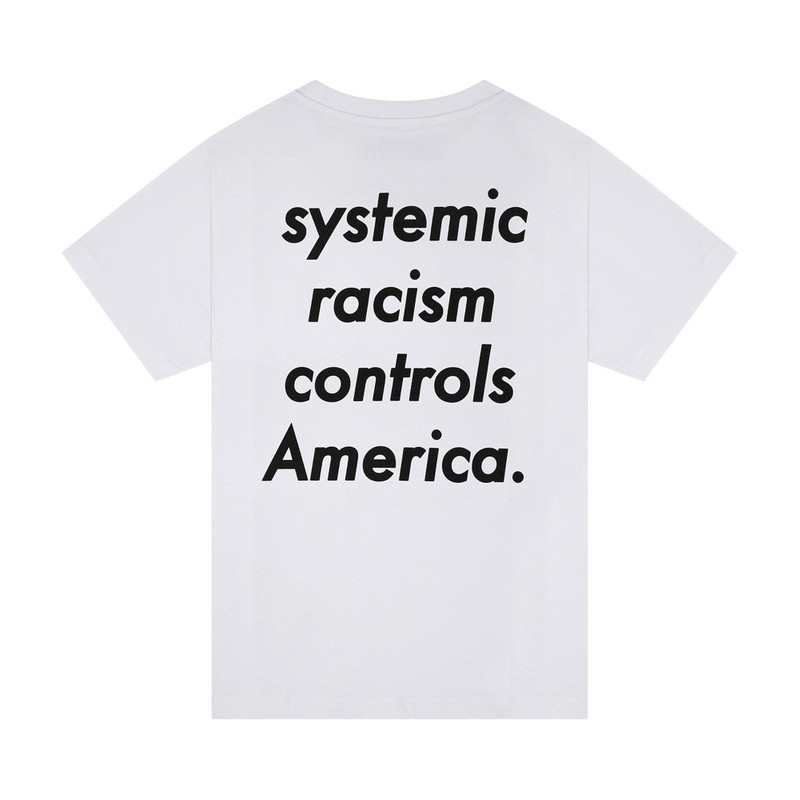 DENIM TEARS Denim Tears x Arthur Jafa LeRage Tee 'White' outlook