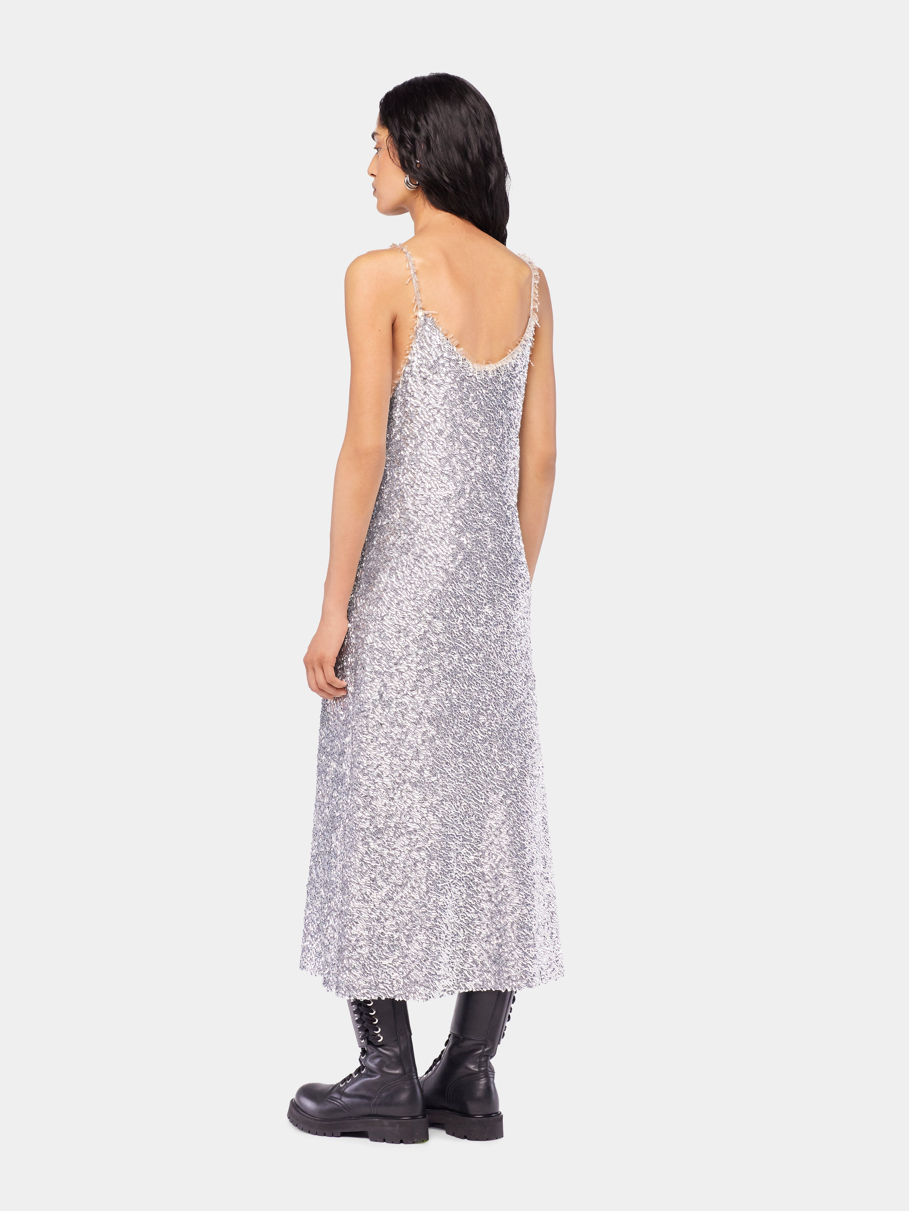 MIDI SEQUIN DRESS - 4