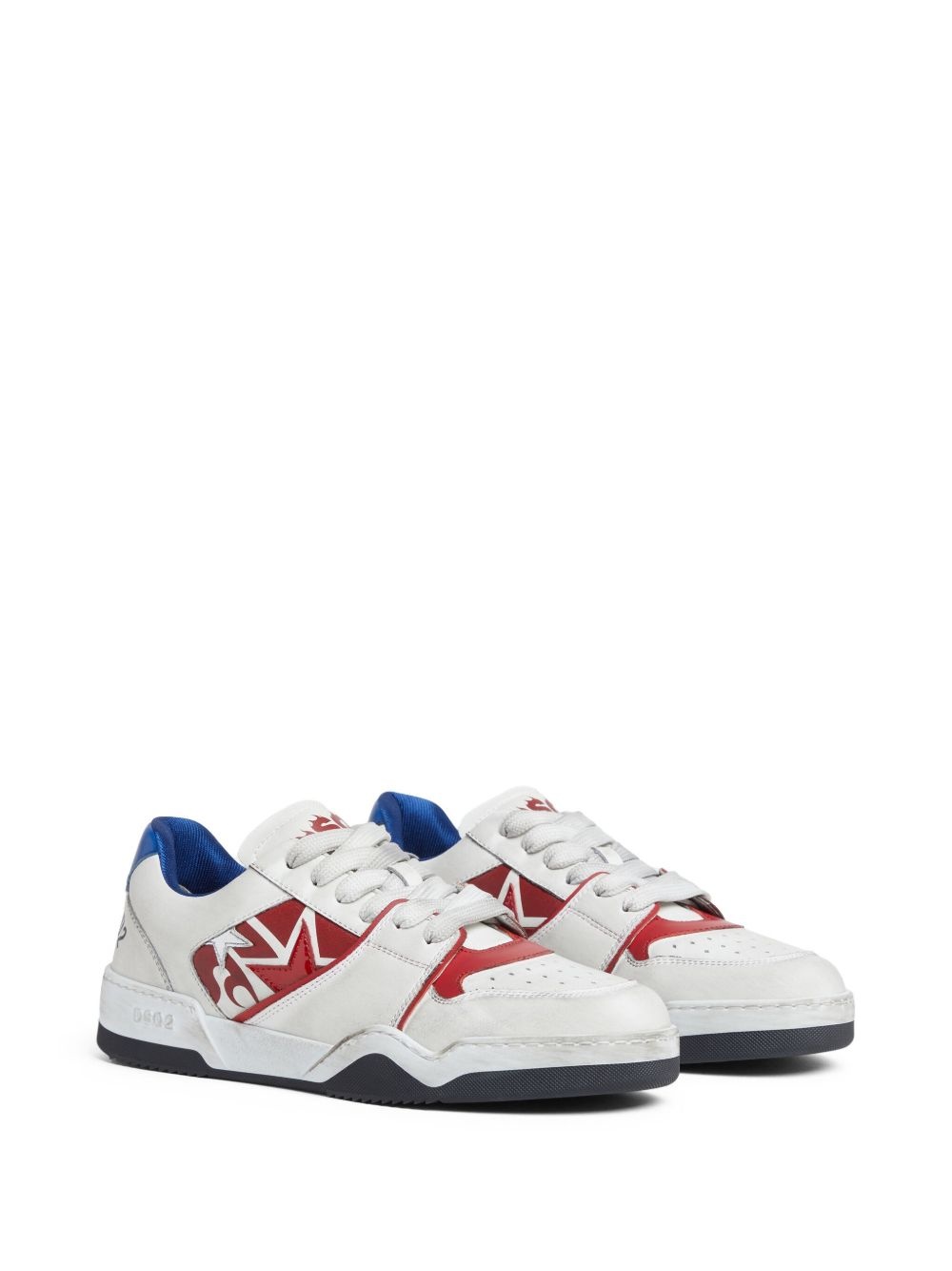 panelled sneakers - 2