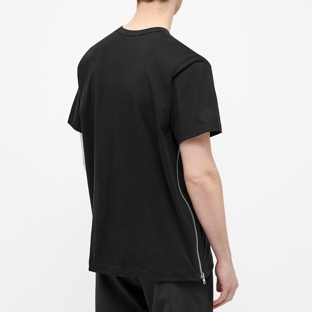 Comme des Garcons Homme Plus Side Zip Tee - 5