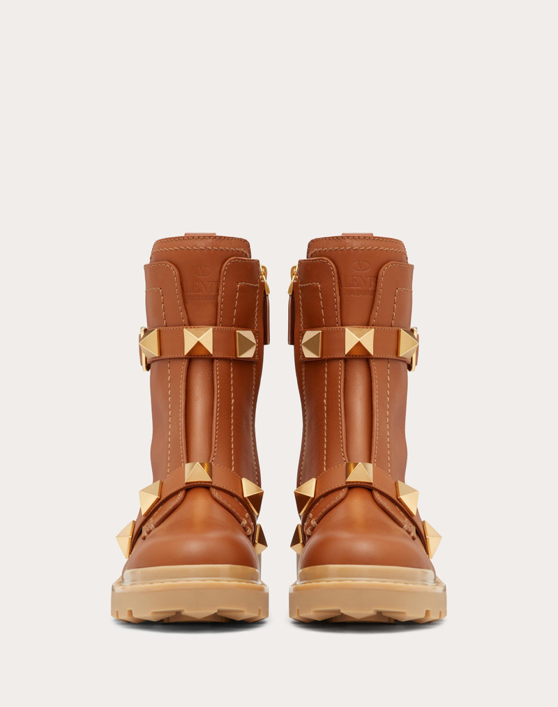 ROMAN STUD CALFSKIN COMBAT BOOT 40MM 4