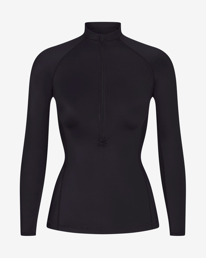 NikeSKIMS Shine Women's Long-Sleeve Half-Zip Top 8