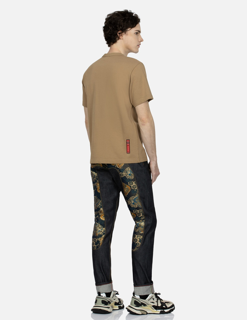 BROCADE DAICOCK INSERT CARROT FIT JEANS #2017 3