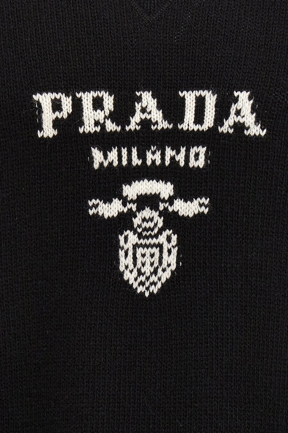 Logo intarsia sweater - 5