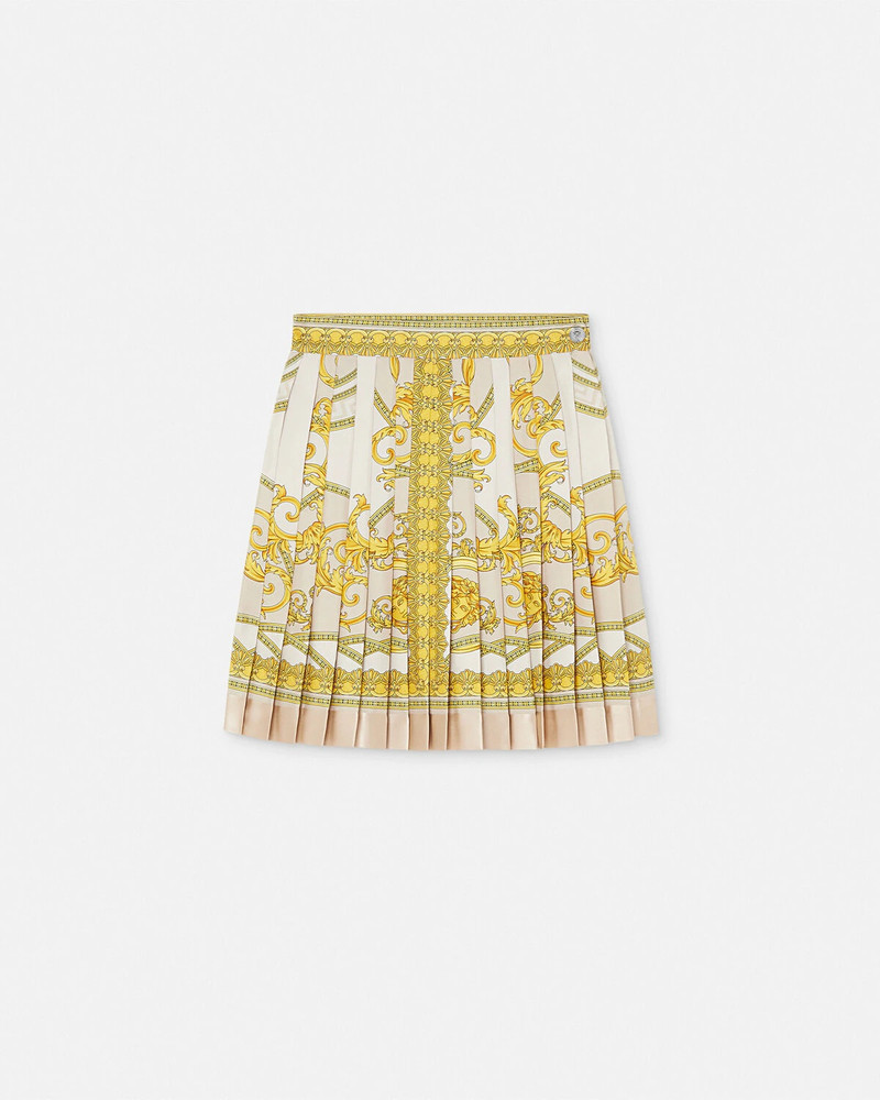 La Coupe des Dieux Silk Pleated Skirt 1