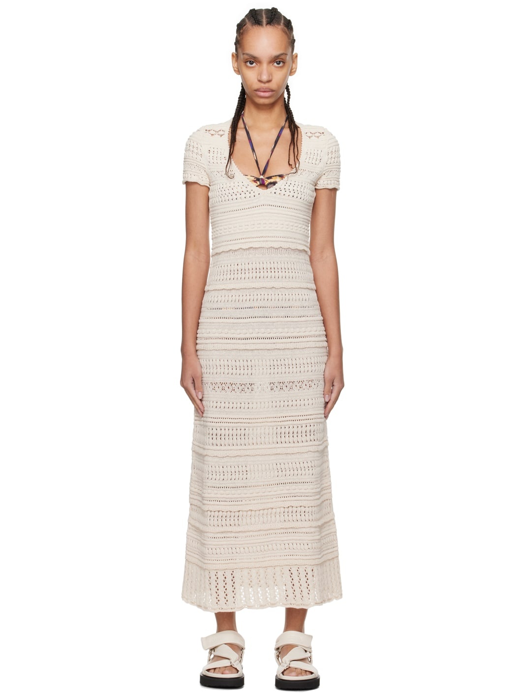 Off-White Jinny Midi Dress - 1