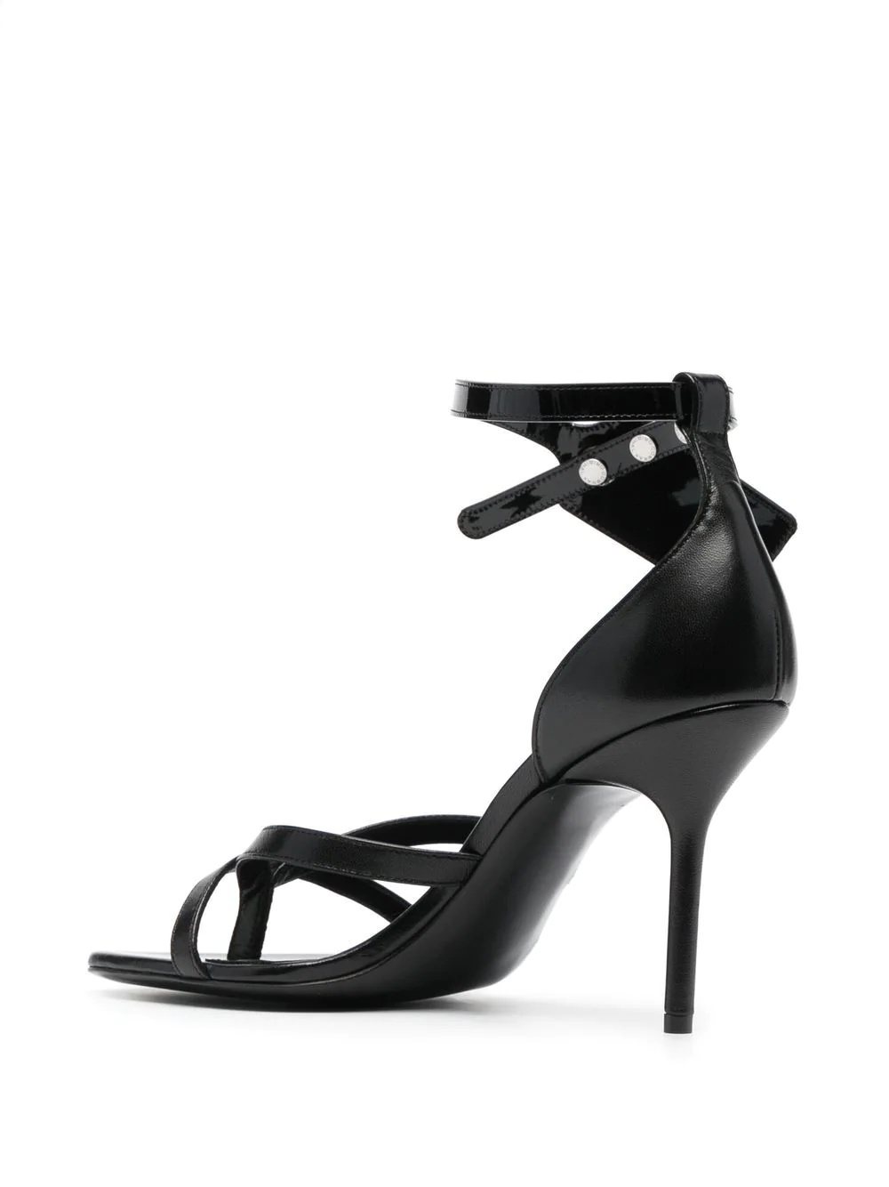 Zip Tie leather sandals - 3