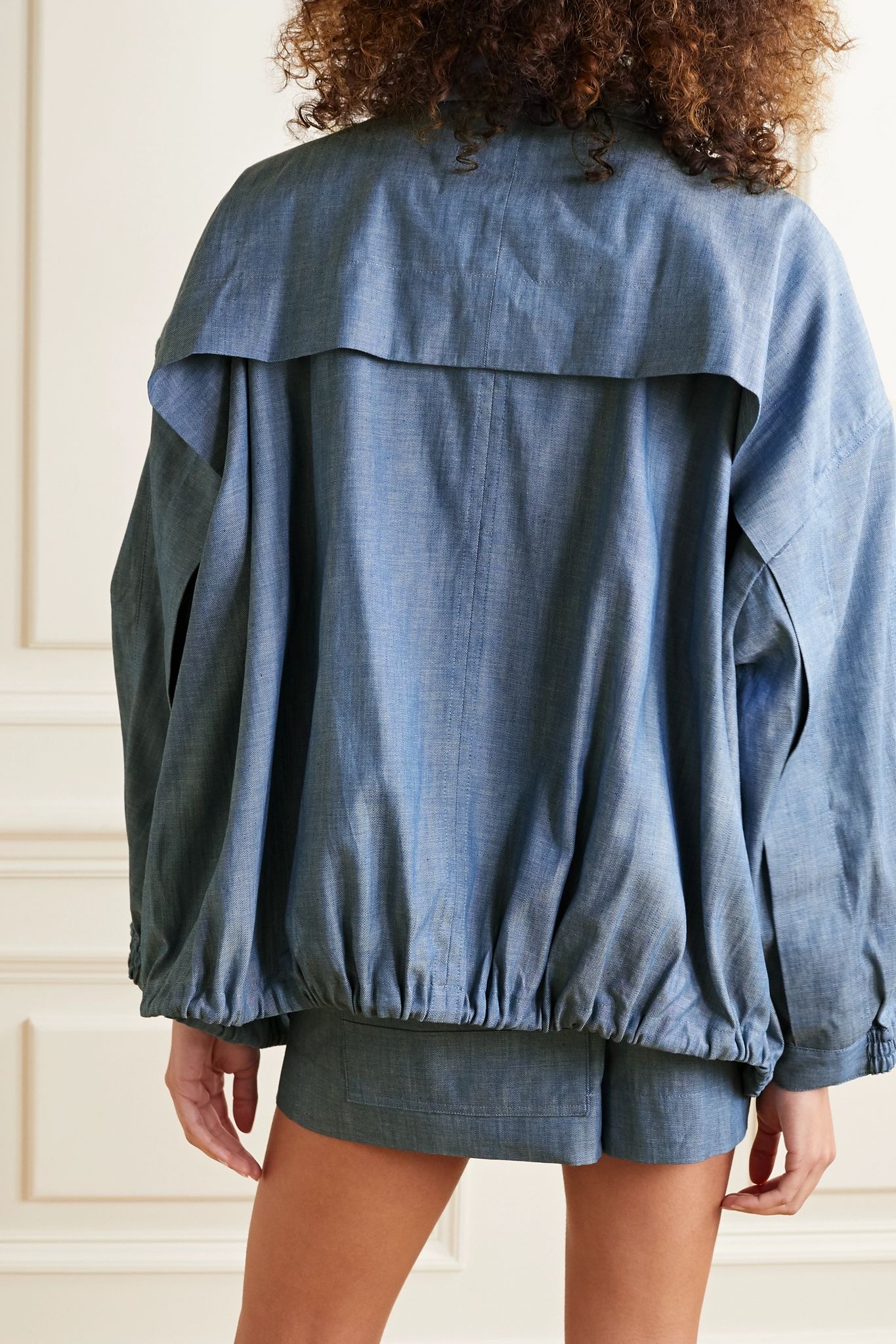 Cotton-chambray jacket - 4