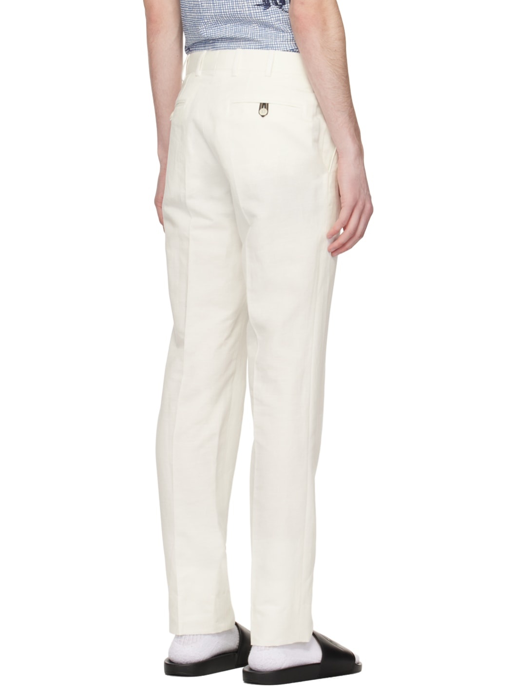 Off-White Creased Trousers - 3