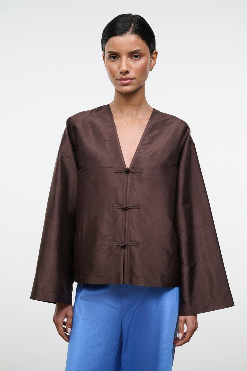 STAUD VITO SILK TOP EARTH 1