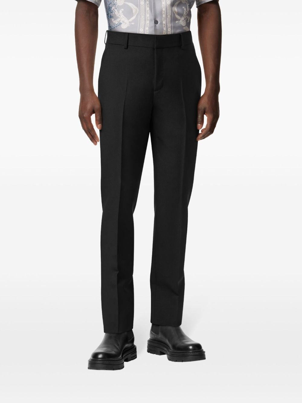 wool-mohair tailored trousers - 3