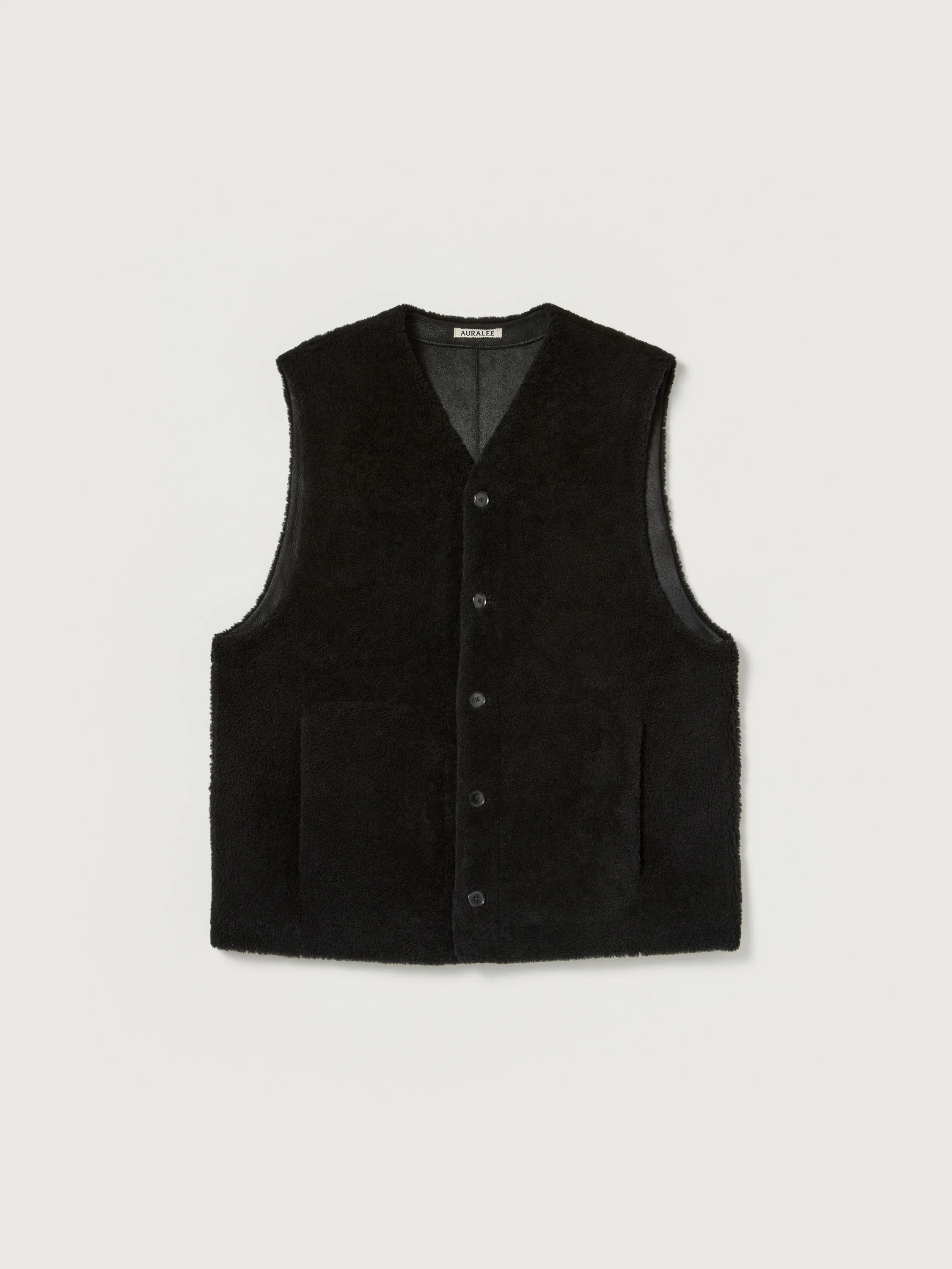 MERINO MOUTON VEST - 1