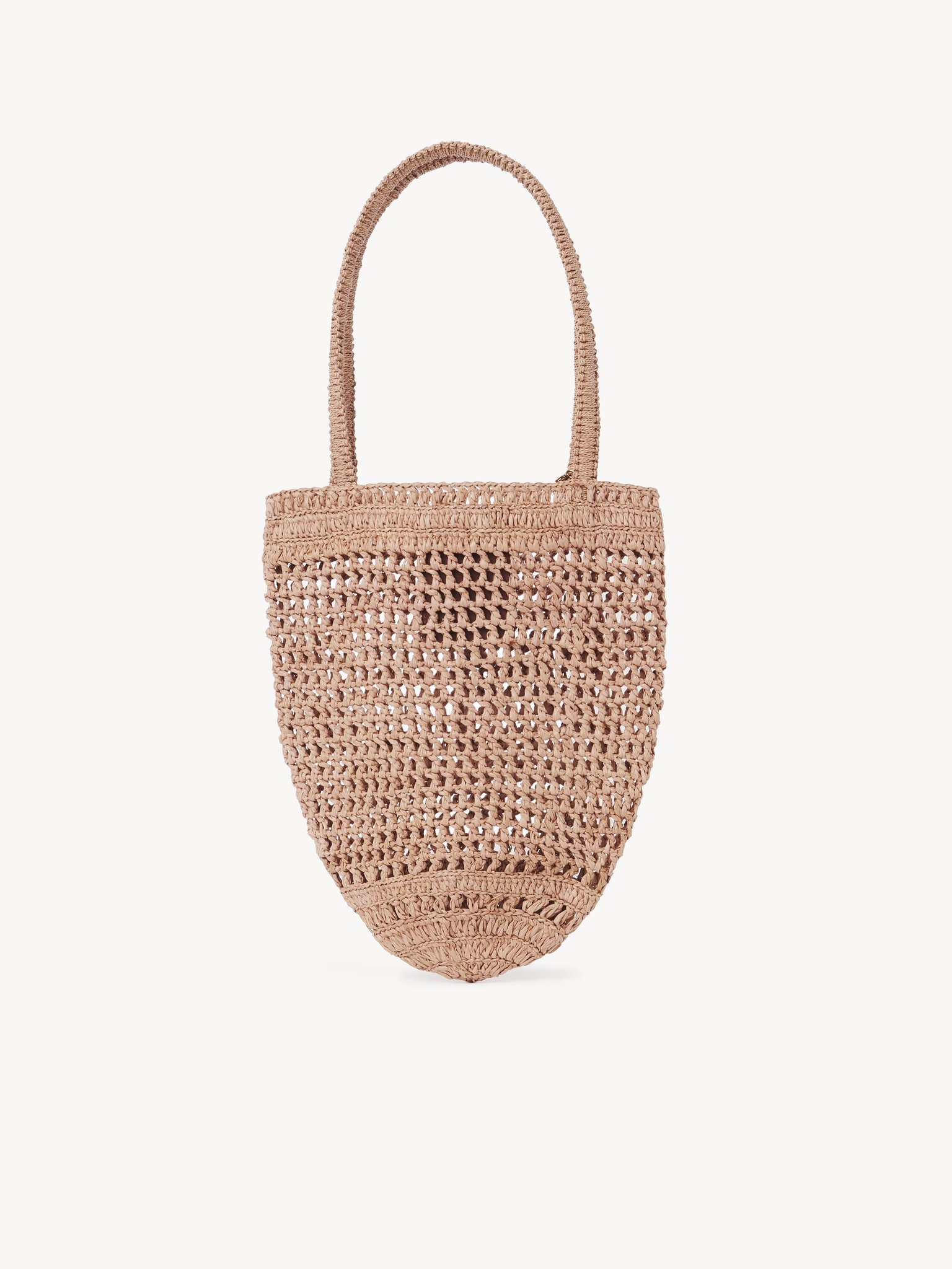 SMALL SUMMER BANANA TOTE BAG IN RAFFIA - 4