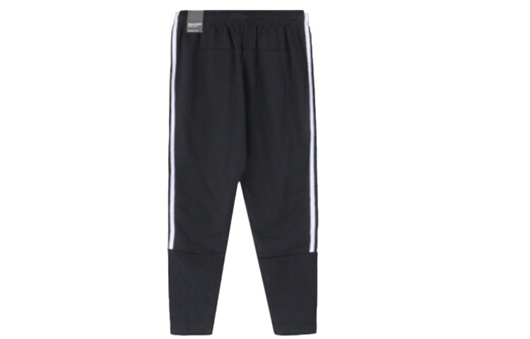 adidas Stripe Printing Training Sports Long Pants Black DT9901 - 2