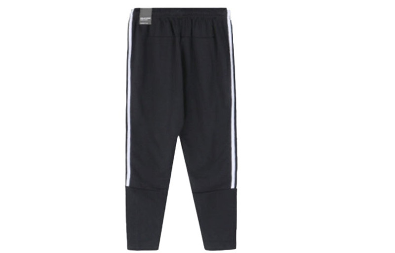 adidas adidas Stripe Printing Training Sports Long Pants Black DT9901 outlook