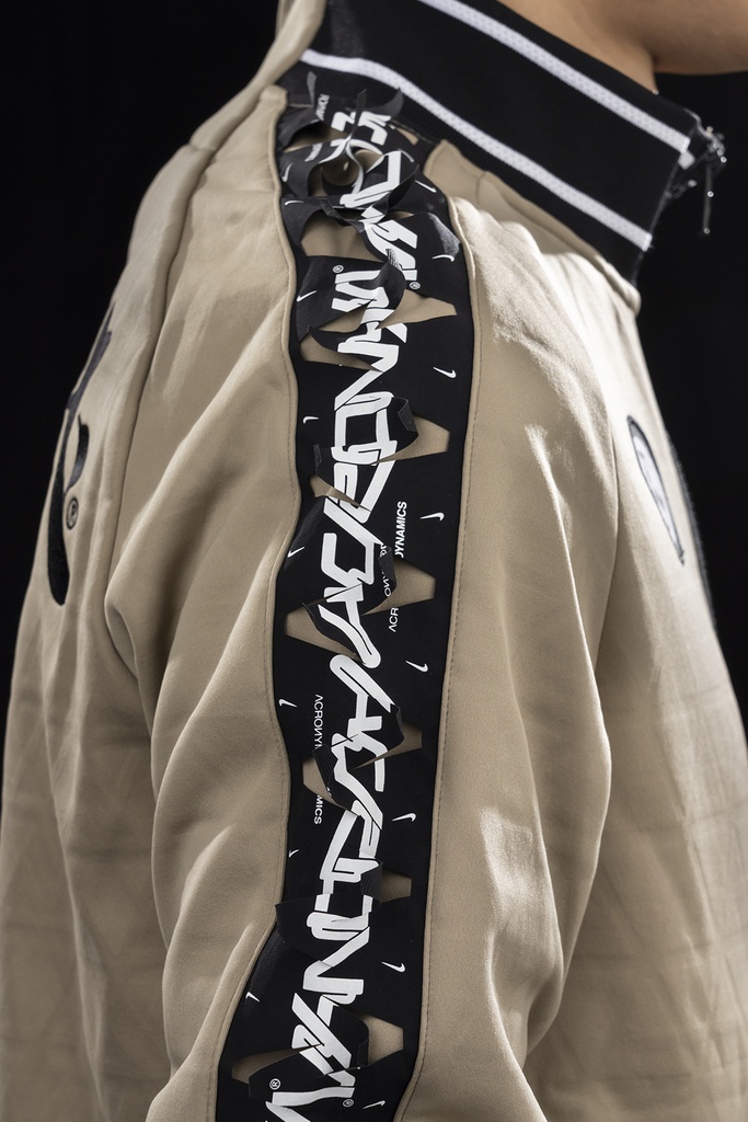 GGG-J1-247 Nike® Acronym® Track Jacket Knit KHAKI/BLACK ] with GGG-P1-247 - 11