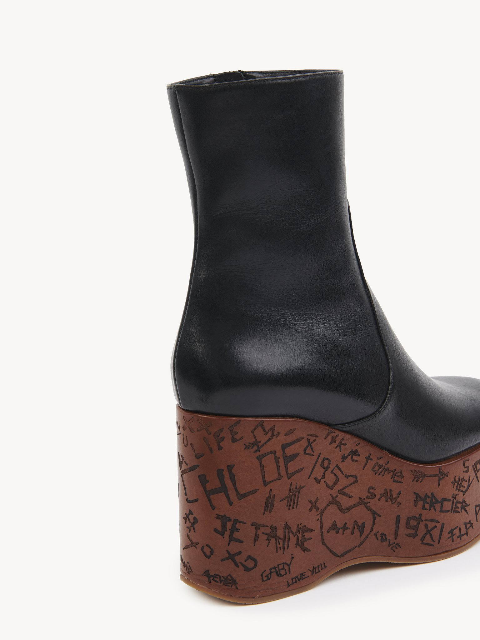 MAXIME WEDGE ANKLE BOOT - 3