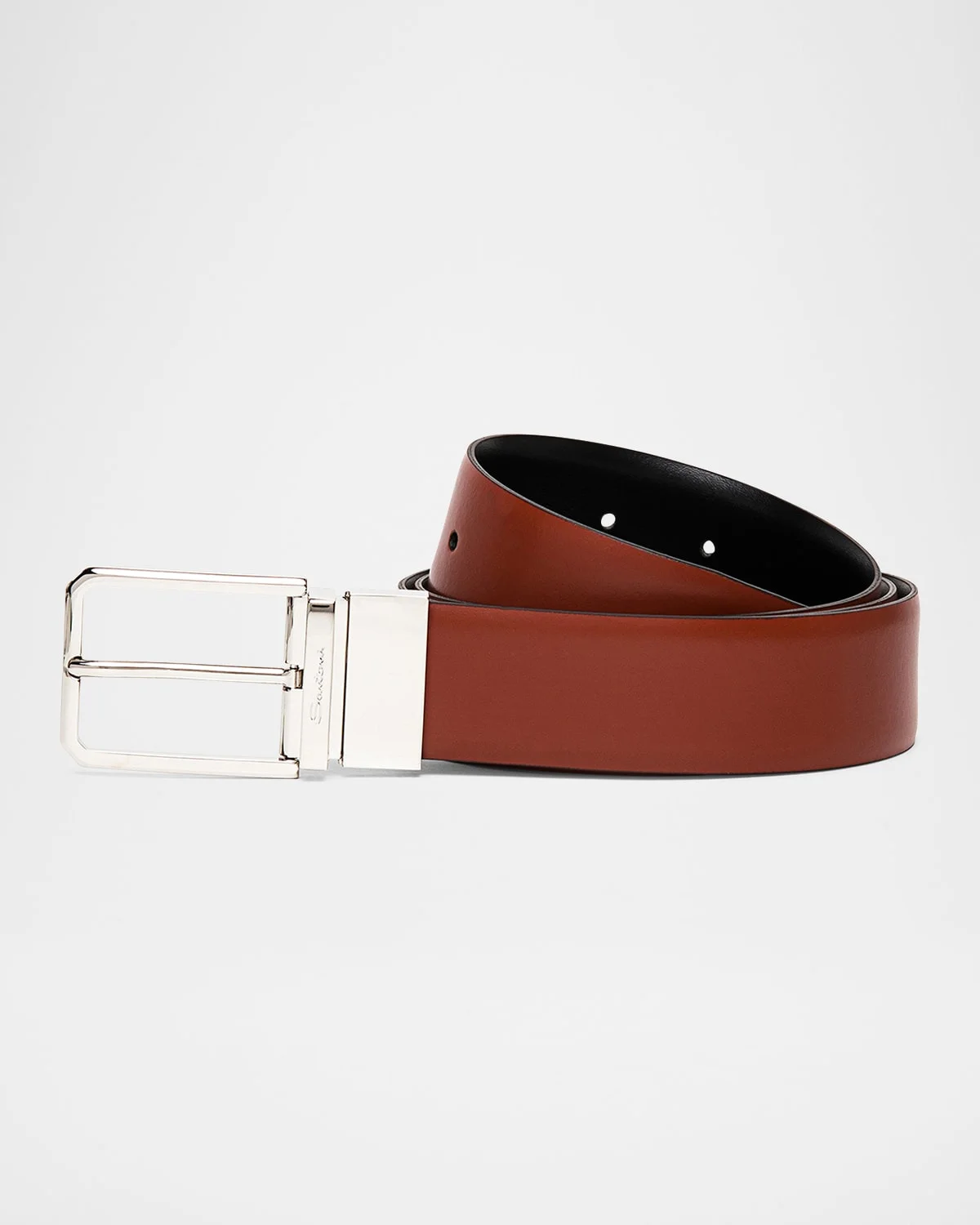 Men's Reversible Leather Belt - 1