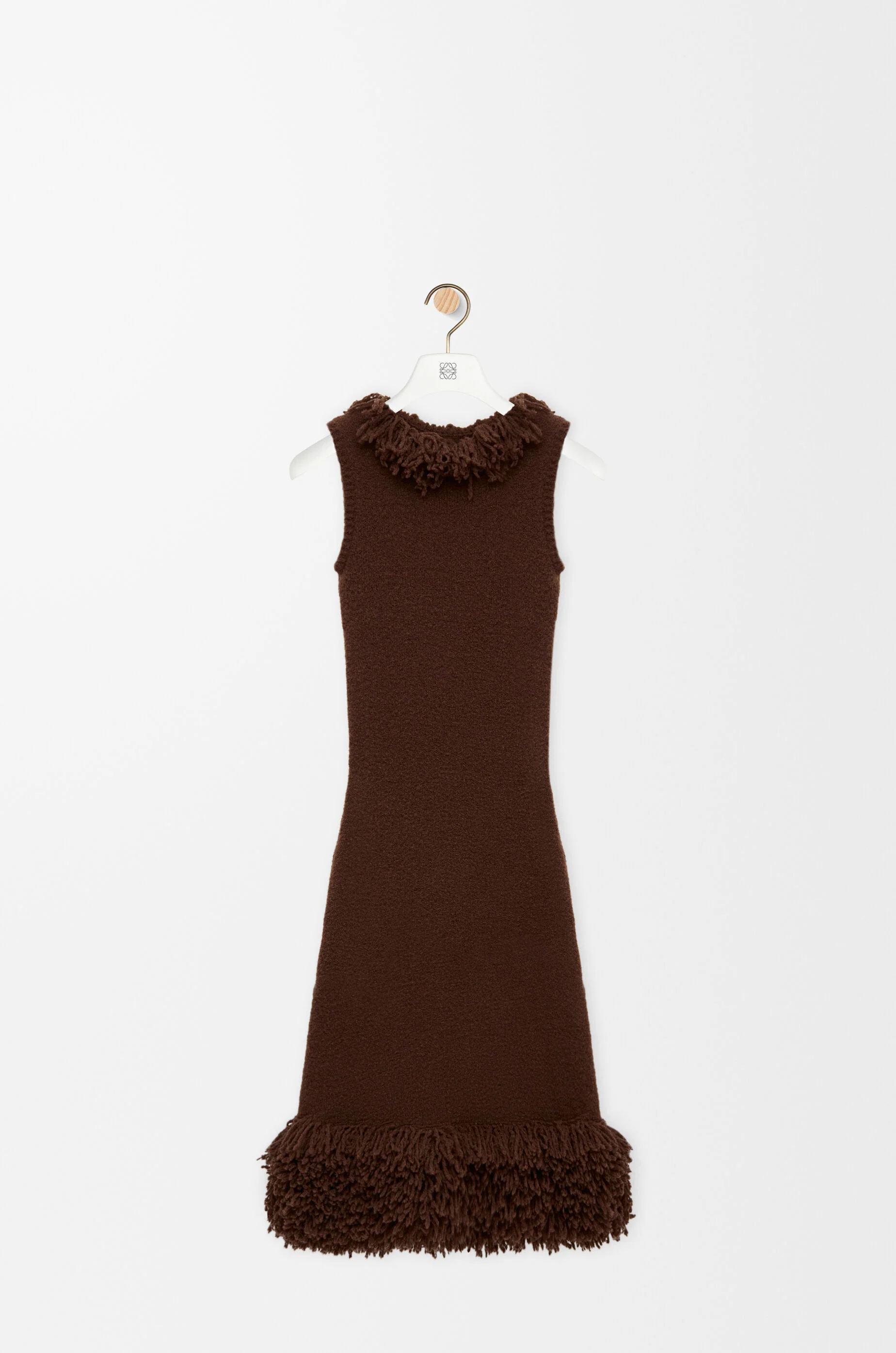 Dress in wool blend - 1
