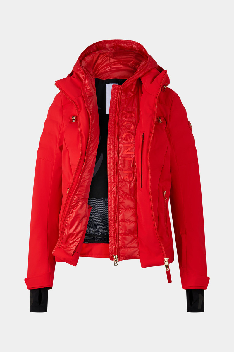 Kea ski jacket in Red 11