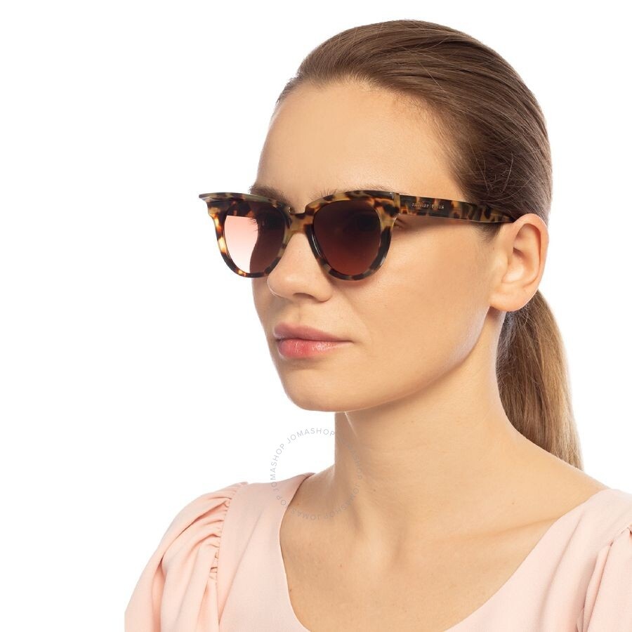 Philipp Plein Statement Beige Geometric Ladies Sunglasses 000-WES0059-PTE003N-G6ZA - 2